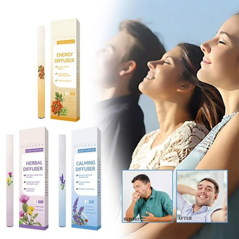 Herbal Diffuser with Mullein Thyme Mint for Lung Health and Fresh Air AU