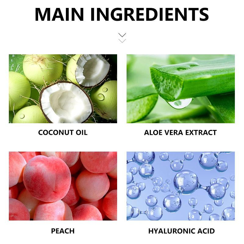 ROZINO Plant Extract Facial Hair Removal Cream with Coconut Oil for Effective Hair Removal