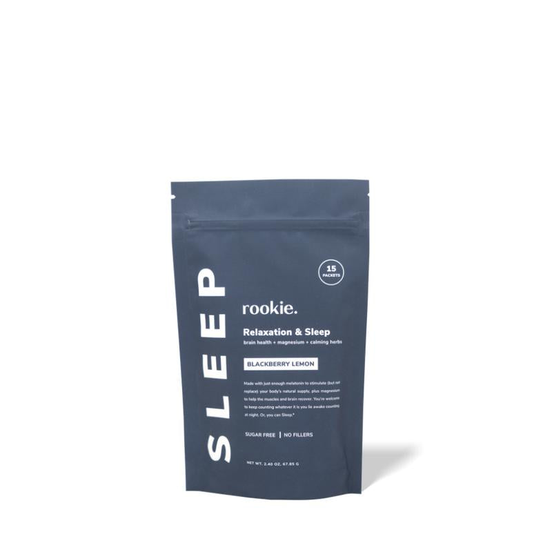 Rookie Relaxation & Sleep - W/Magnesium Bisglycinate, 1Mg Melatonin & Herbal Extracts + Sugar-Free & No Fillers